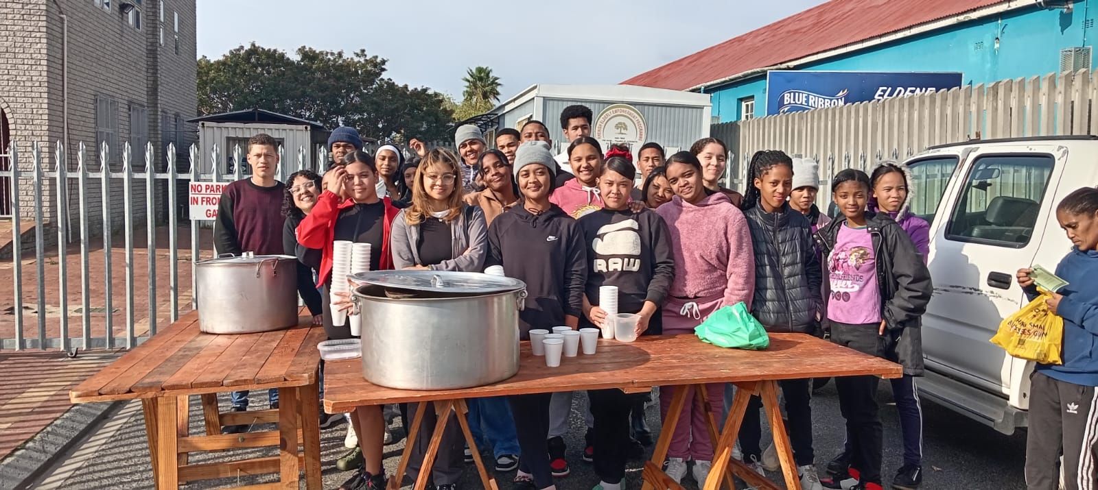 The Rhenish Church South Africa Elsies River Youth: Serving Soup on National Youth Day
